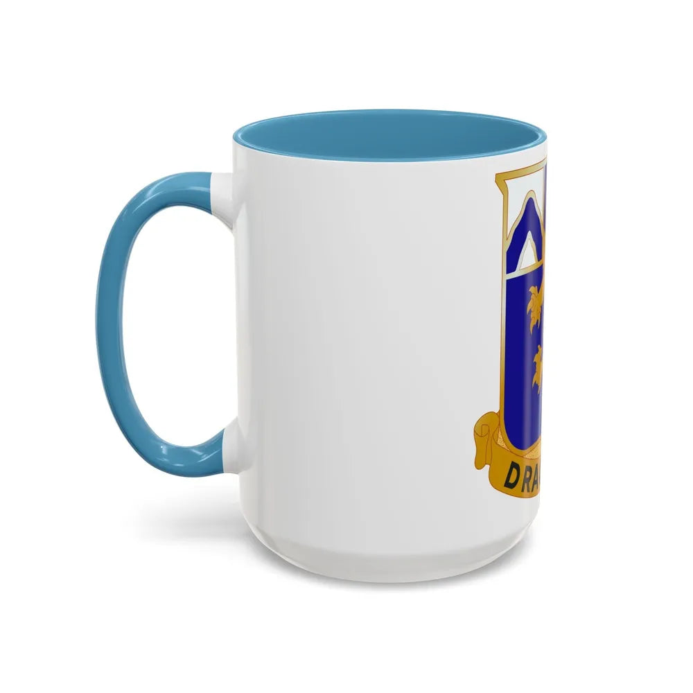 48th Infantry Regiment (U.S. Army) Accent Coffee Mug-Go Mug Yourself