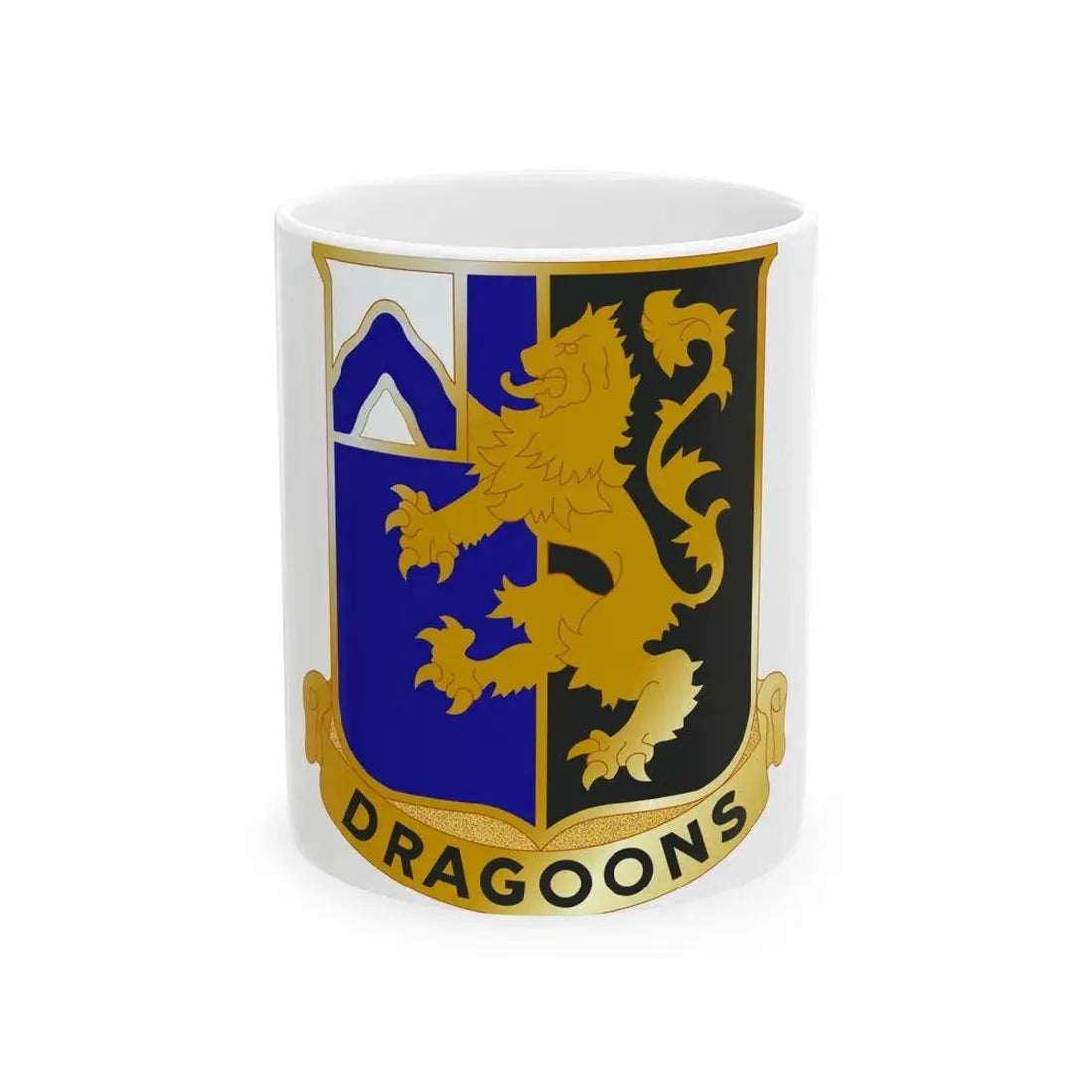 48th Infantry Regiment (U.S. Army) White Coffee Mug 11oz - Go Mug Yourself