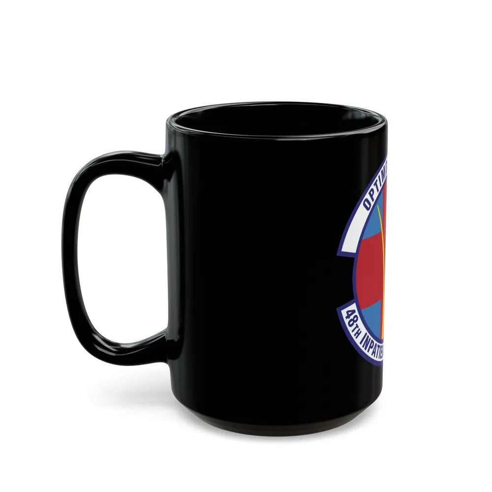 48th Inpatient Operations Squadron (U.S. Air Force) Black Coffee Mug-Go Mug Yourself