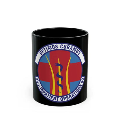 48th Inpatient Operations Squadron (U.S. Air Force) Black Coffee Mug 11oz - Go Mug Yourself