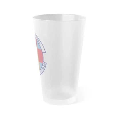 48th Inpatient Operations Squadron (U.S. Air Force) Frosted Pint Glass 16oz - Go Mug Yourself