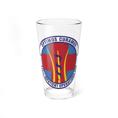 48th Inpatient Operations Squadron (U.S. Air Force) Pint Glass 16oz 16oz - Go Mug Yourself