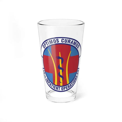 48th Inpatient Operations Squadron (U.S. Air Force) Pint Glass 16oz - Go Mug Yourself
