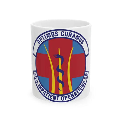 48th Inpatient Operations Squadron (U.S. Air Force) White Coffee Mug 11oz - Go Mug Yourself