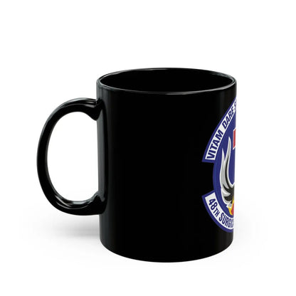 48th Surgical Operations Squadron (U.S. Air Force) Black Coffee Mug-Go Mug Yourself