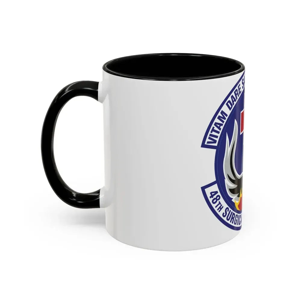48th Surgical Operations Squadron (U.S. Air Force) Accent Coffee Mug - Go Mug Yourself