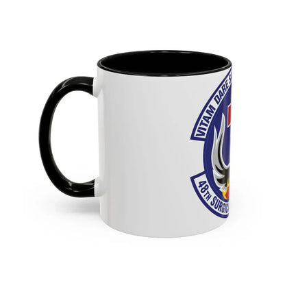 48th Surgical Operations Squadron (U.S. Air Force) Accent Coffee Mug - Go Mug Yourself