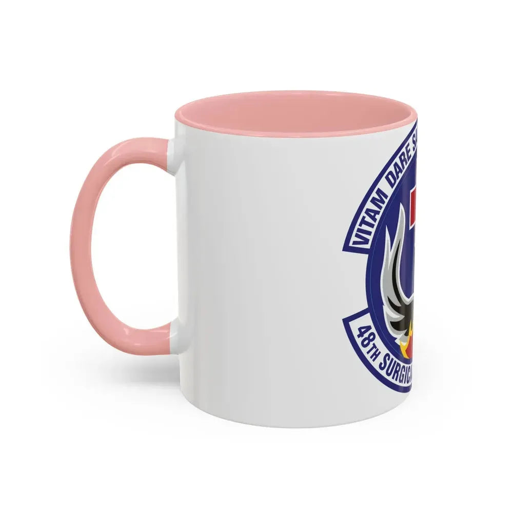 48th Surgical Operations Squadron (U.S. Air Force) Accent Coffee Mug - Go Mug Yourself