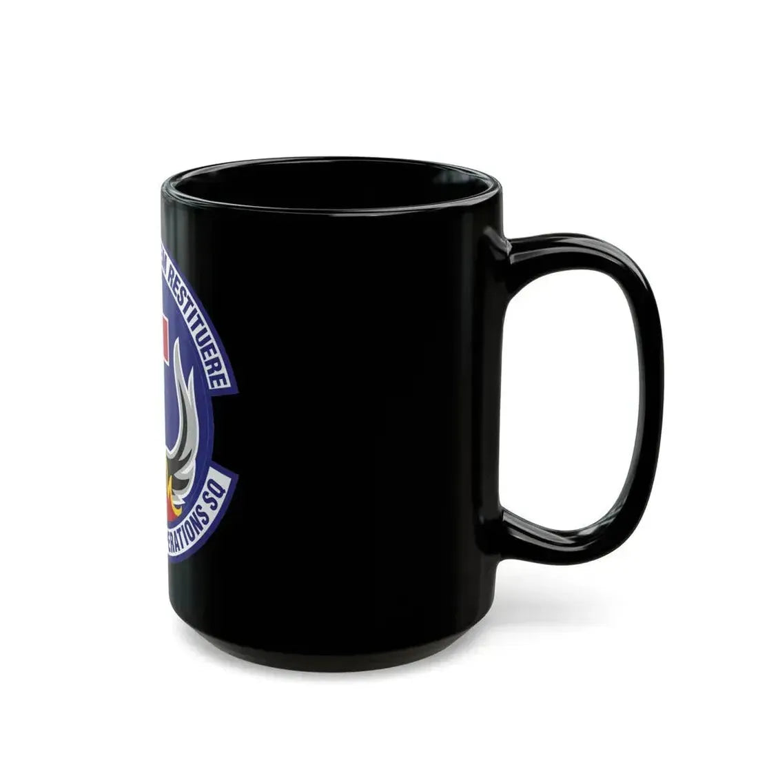 48th Surgical Operations Squadron (U.S. Air Force) Black Coffee Mug - Go Mug Yourself