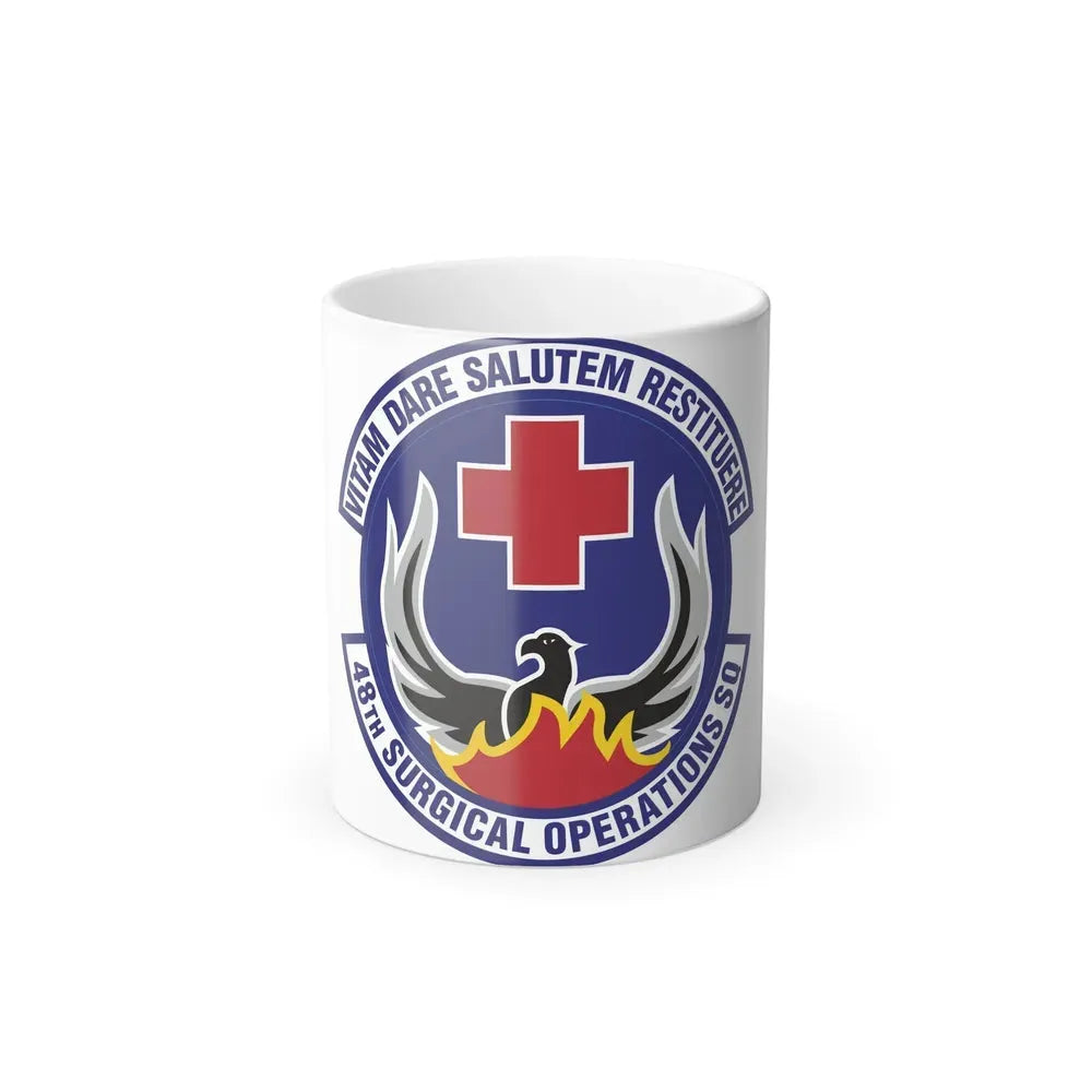 48th Surgical Operations Squadron (U.S. Air Force) Color Changing Coffee Mug 11oz - Go Mug Yourself