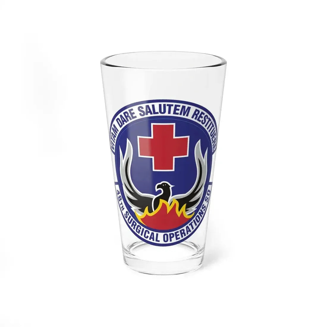 48th Surgical Operations Squadron (U.S. Air Force) Pint Glass 16oz 16oz - Go Mug Yourself