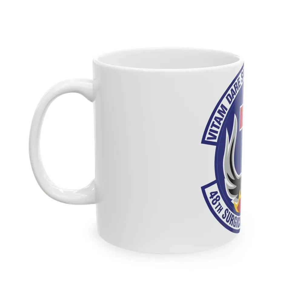 48th Surgical Operations Squadron (U.S. Air Force) White Coffee Mug - Go Mug Yourself