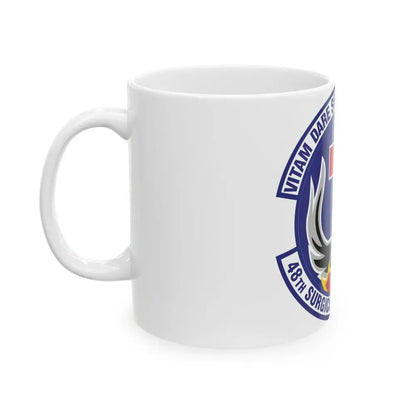 48th Surgical Operations Squadron (U.S. Air Force) White Coffee Mug - Go Mug Yourself