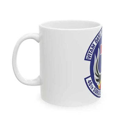 48th Surgical Operations Squadron (U.S. Air Force) White Coffee Mug - Go Mug Yourself