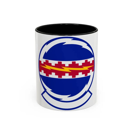49 Communications Squadron ACC (U.S. Air Force) Accent Coffee Mug 11oz Black - Go Mug Yourself