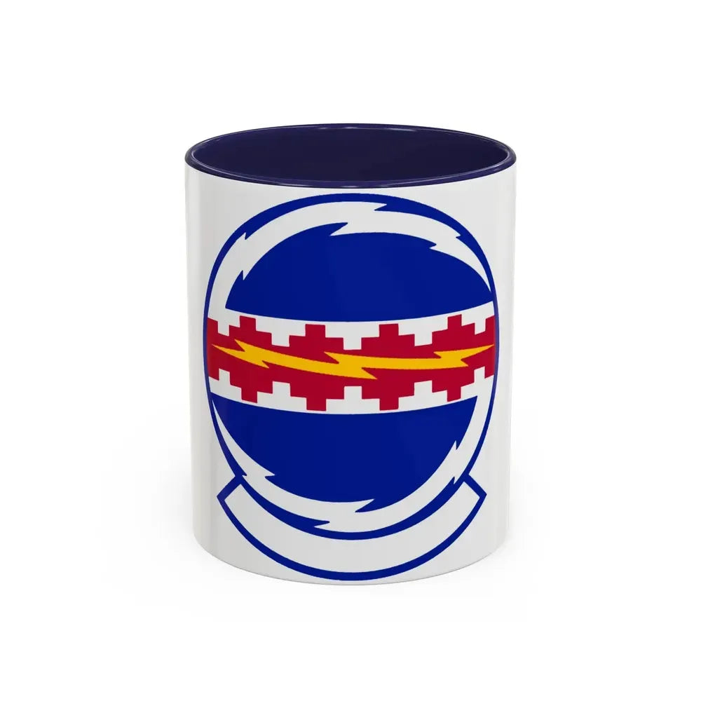 49 Communications Squadron ACC (U.S. Air Force) Accent Coffee Mug 11oz Navy - Go Mug Yourself