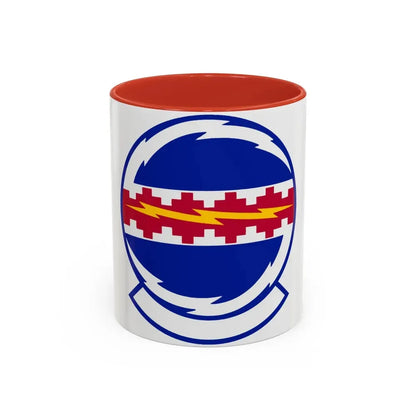 49 Communications Squadron ACC (U.S. Air Force) Accent Coffee Mug 11oz Red - Go Mug Yourself