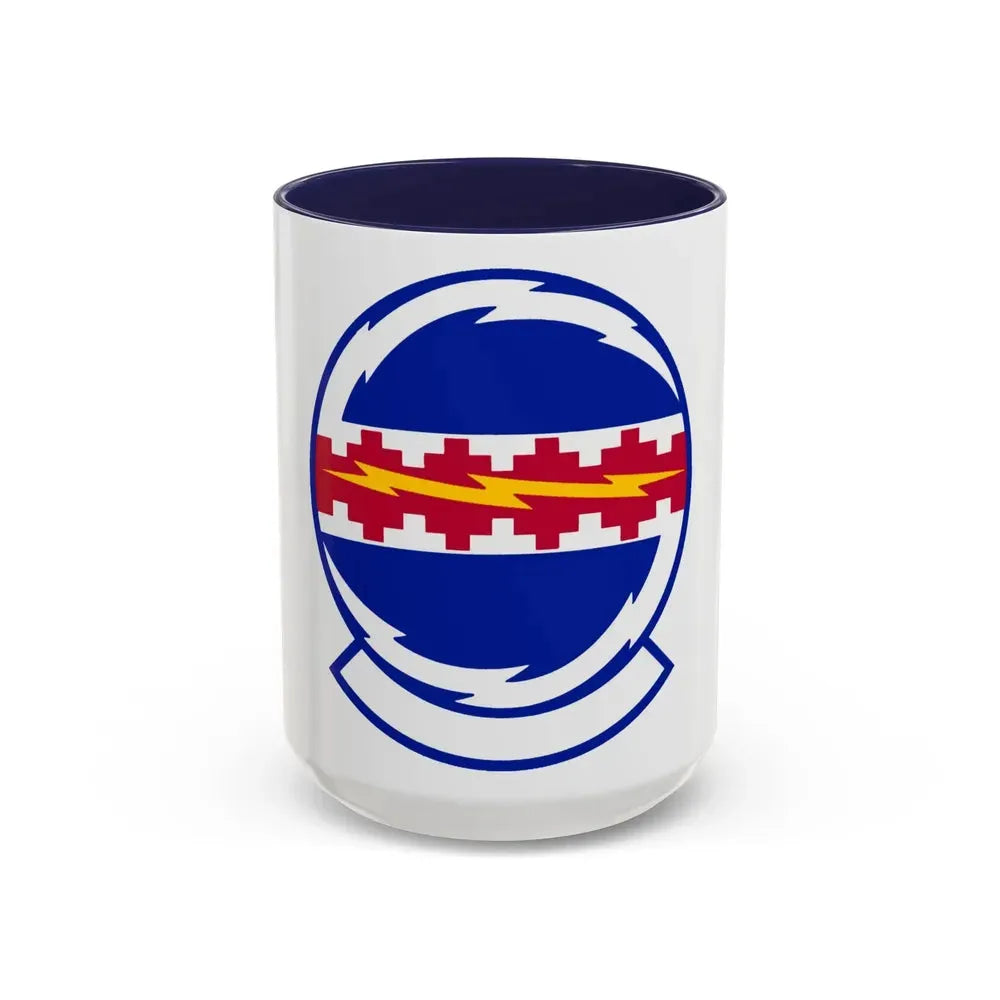 49 Communications Squadron ACC (U.S. Air Force) Accent Coffee Mug 15oz Navy - Go Mug Yourself
