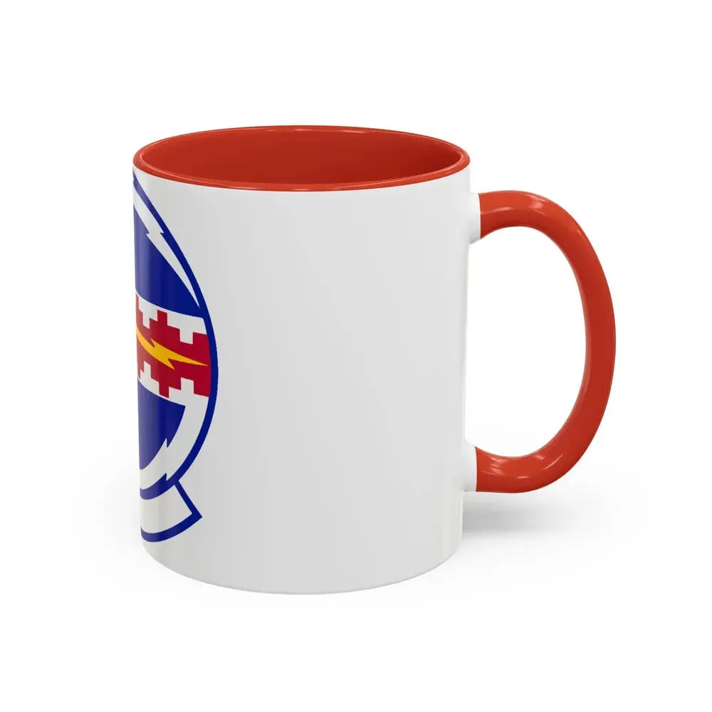 49 Communications Squadron ACC (U.S. Air Force) Accent Coffee Mug - Go Mug Yourself