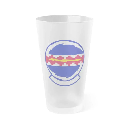 49 Communications Squadron ACC (U.S. Air Force) Frosted Pint Glass 16oz 16oz Frosted - Go Mug Yourself