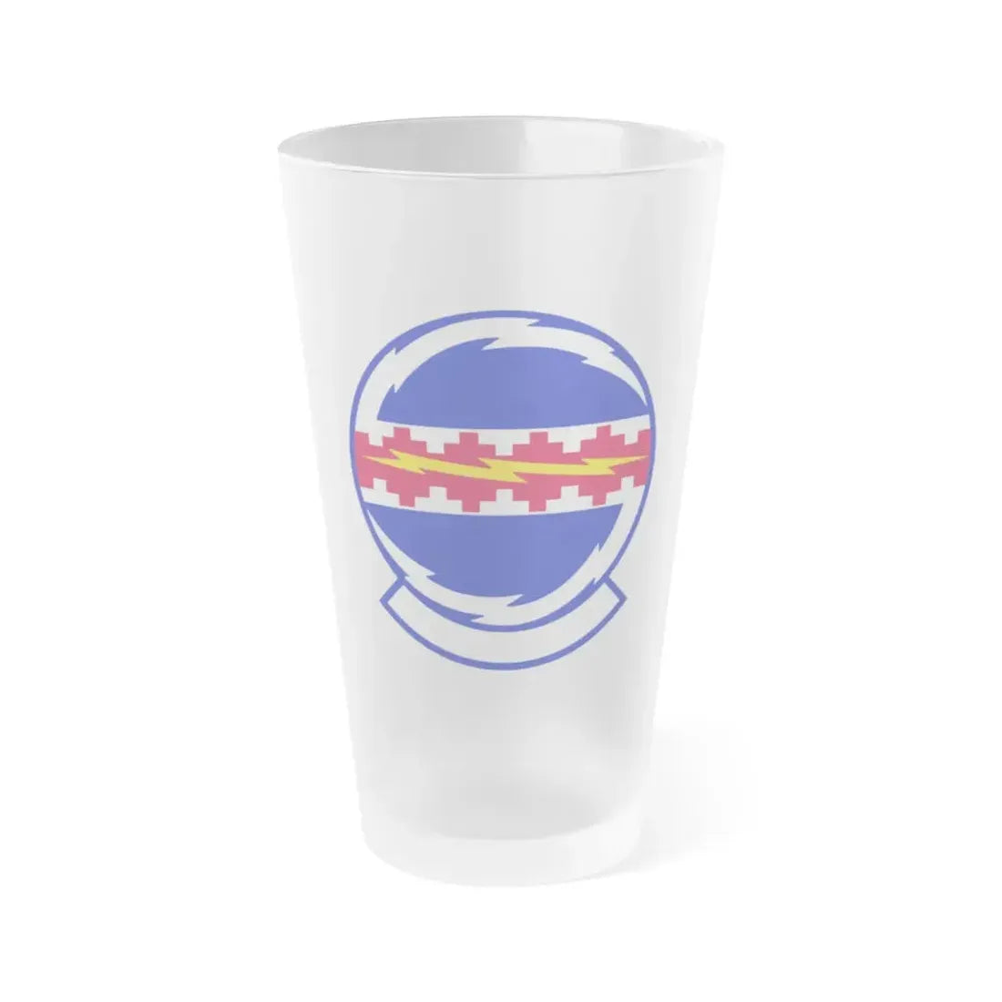 49 Communications Squadron ACC (U.S. Air Force) Frosted Pint Glass 16oz 16oz Frosted - Go Mug Yourself