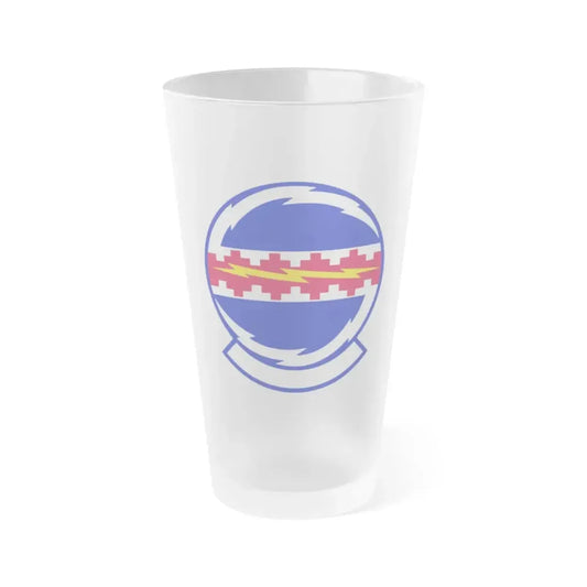 49 Communications Squadron ACC (U.S. Air Force) Frosted Pint Glass 16oz 16oz Frosted - Go Mug Yourself