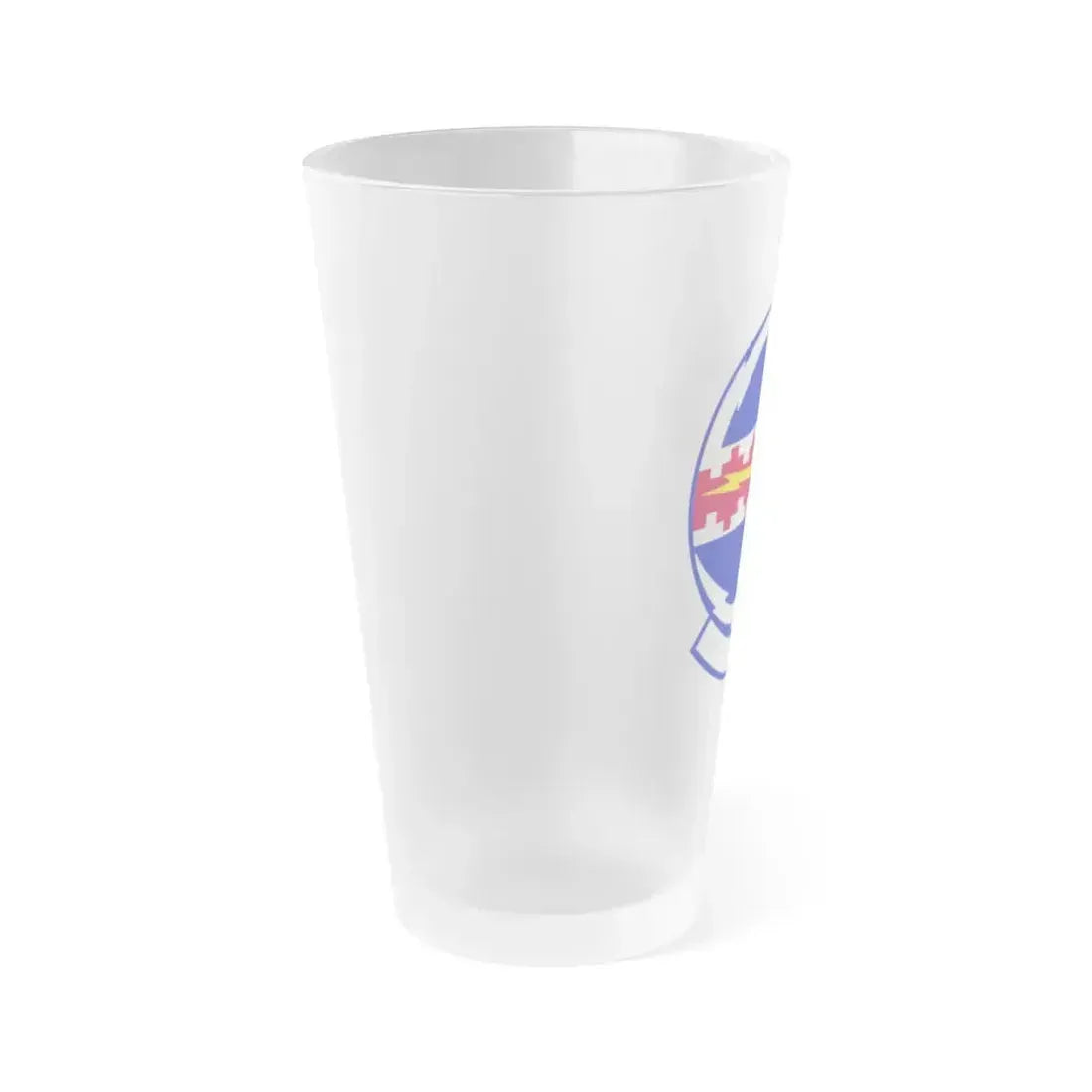 49 Communications Squadron ACC (U.S. Air Force) Frosted Pint Glass 16oz - Go Mug Yourself