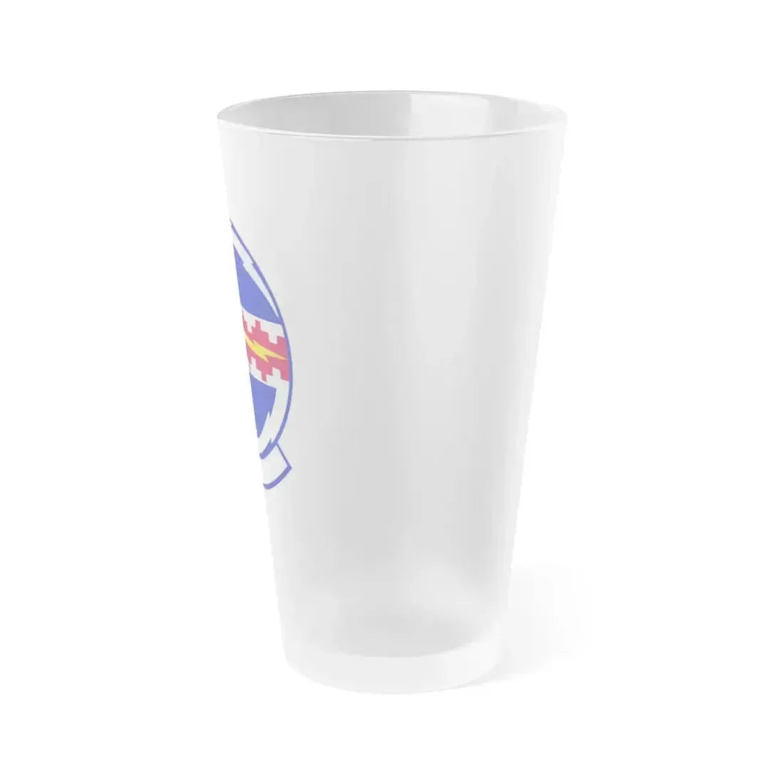 49 Communications Squadron ACC (U.S. Air Force) Frosted Pint Glass 16oz - Go Mug Yourself