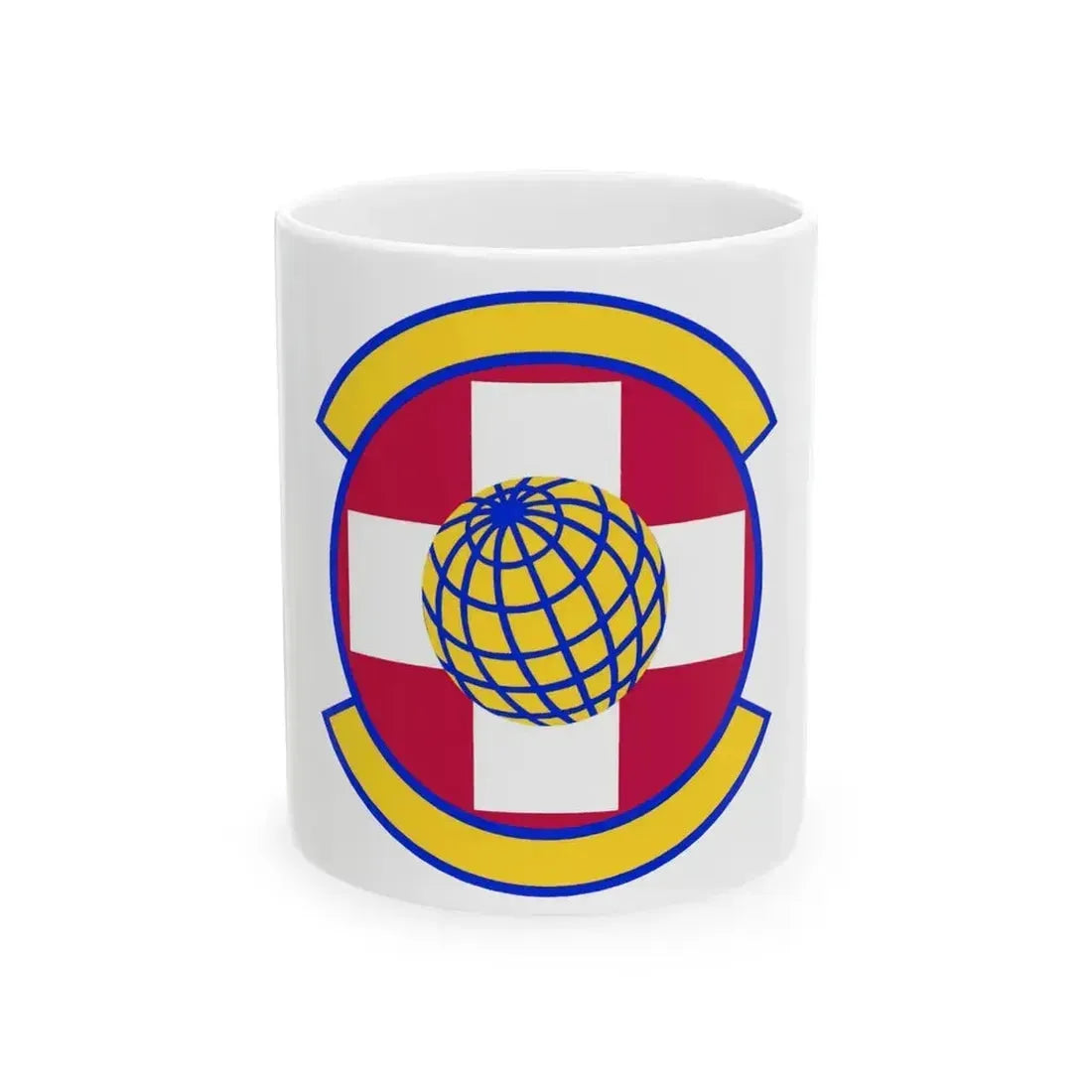 49 Healthcare Operations Squadron AETC (U.S. Air Force) White Coffee Mug 11oz - Go Mug Yourself