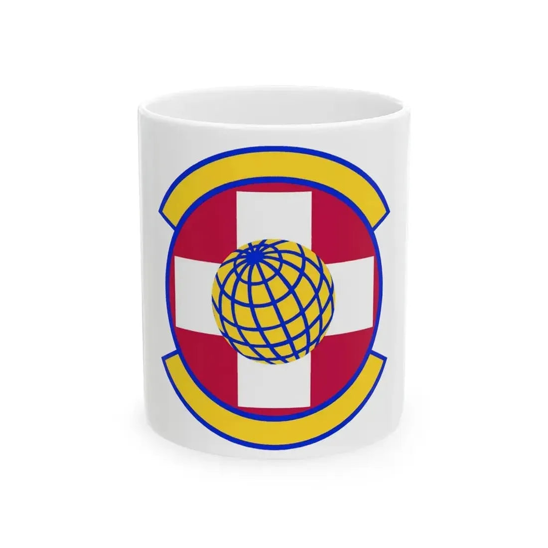 49 Healthcare Operations Squadron AETC (U.S. Air Force) White Coffee Mug 11oz - Go Mug Yourself