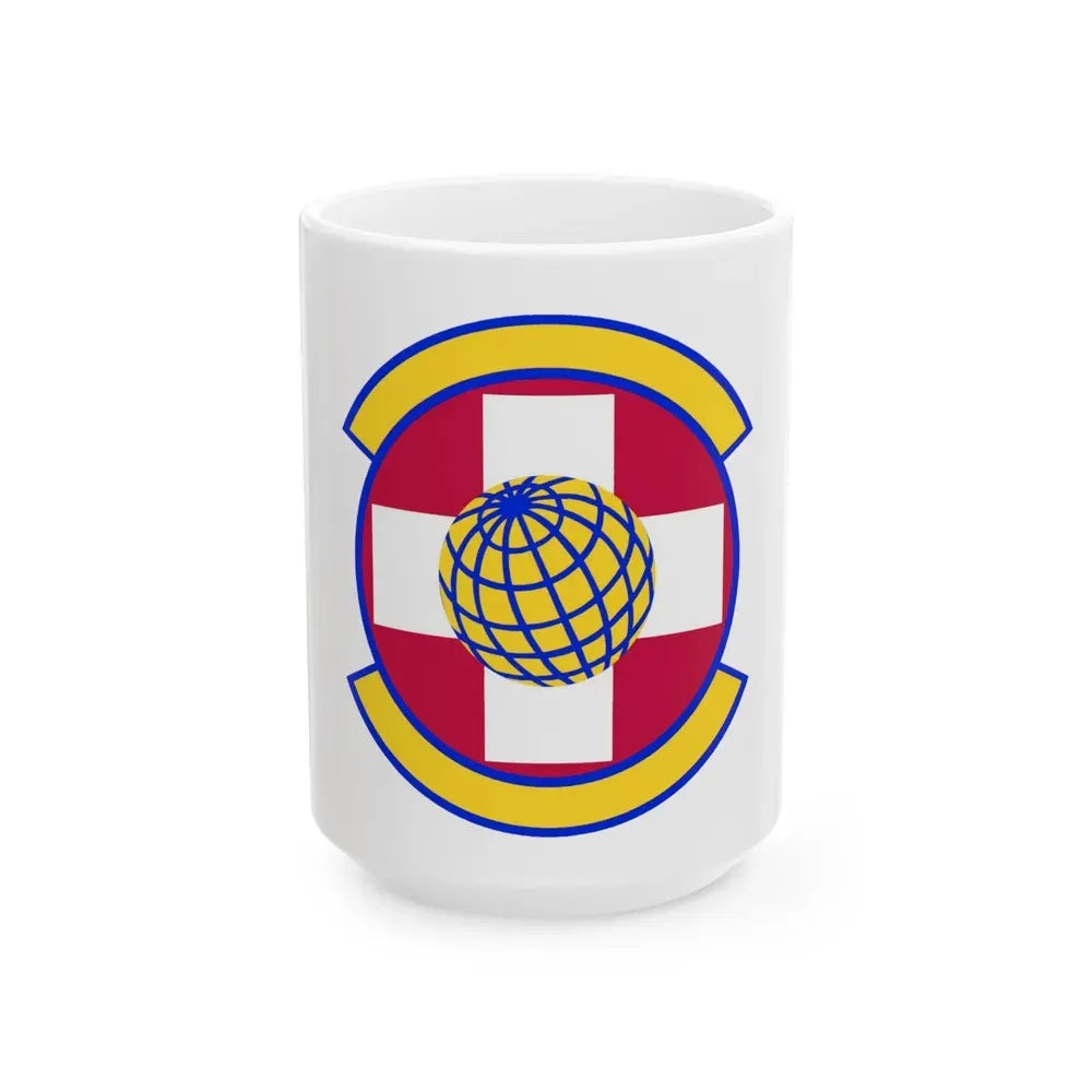 49 Healthcare Operations Squadron AETC (U.S. Air Force) White Coffee Mug 15oz - Go Mug Yourself