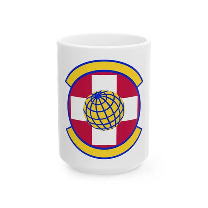 49 Healthcare Operations Squadron AETC (U.S. Air Force) White Coffee Mug 15oz - Go Mug Yourself