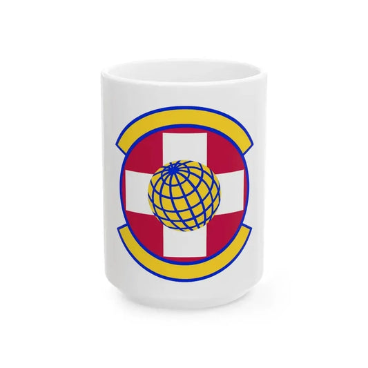 49 Healthcare Operations Squadron AETC (U.S. Air Force) White Coffee Mug 15oz - Go Mug Yourself
