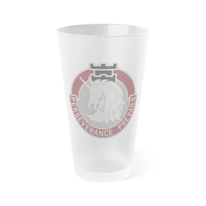 49 Medical Battalion (U.S. Army) Frosted Pint Glass 16oz-Go Mug Yourself