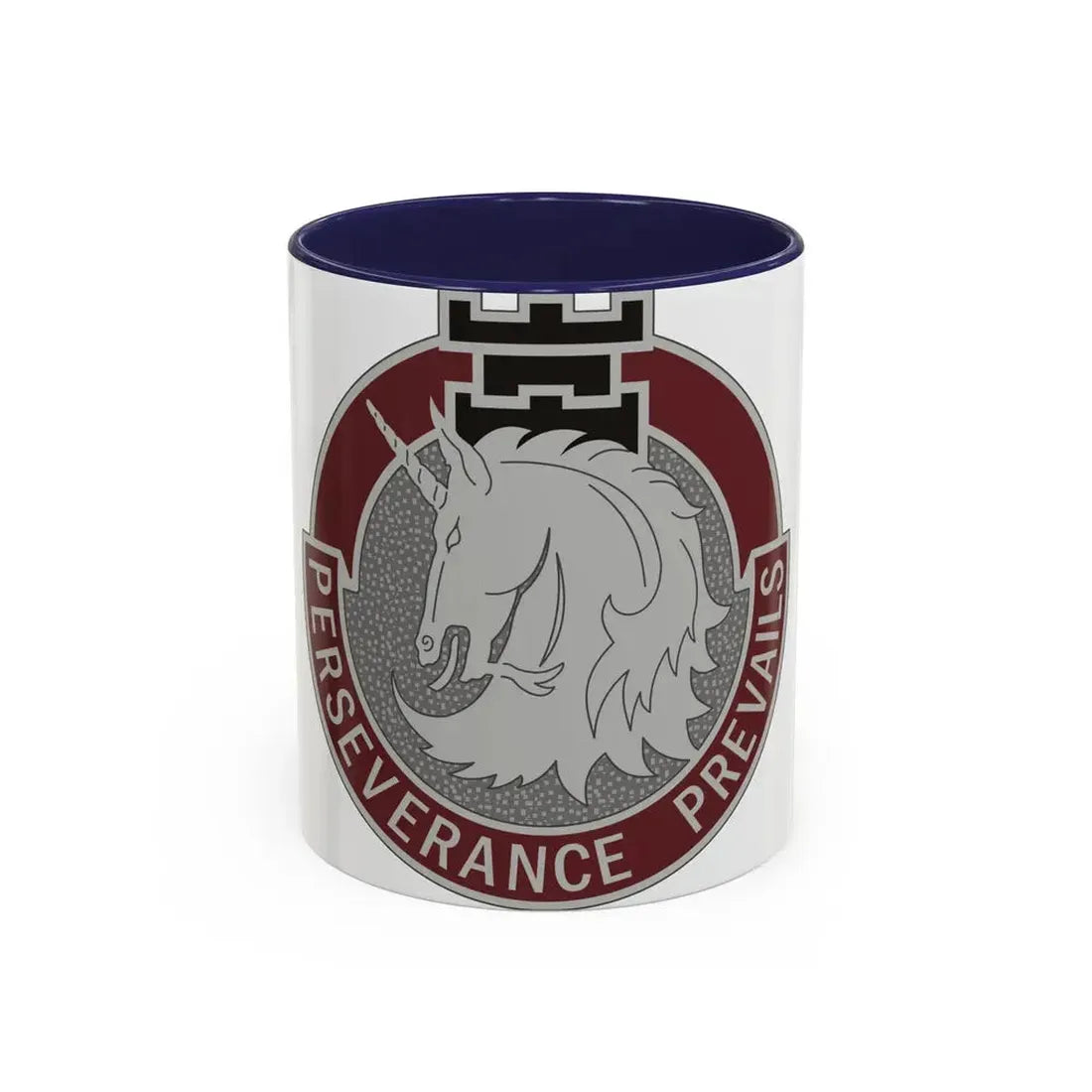 49 Medical Battalion (U.S. Army) Accent Coffee Mug 11oz Navy - Go Mug Yourself