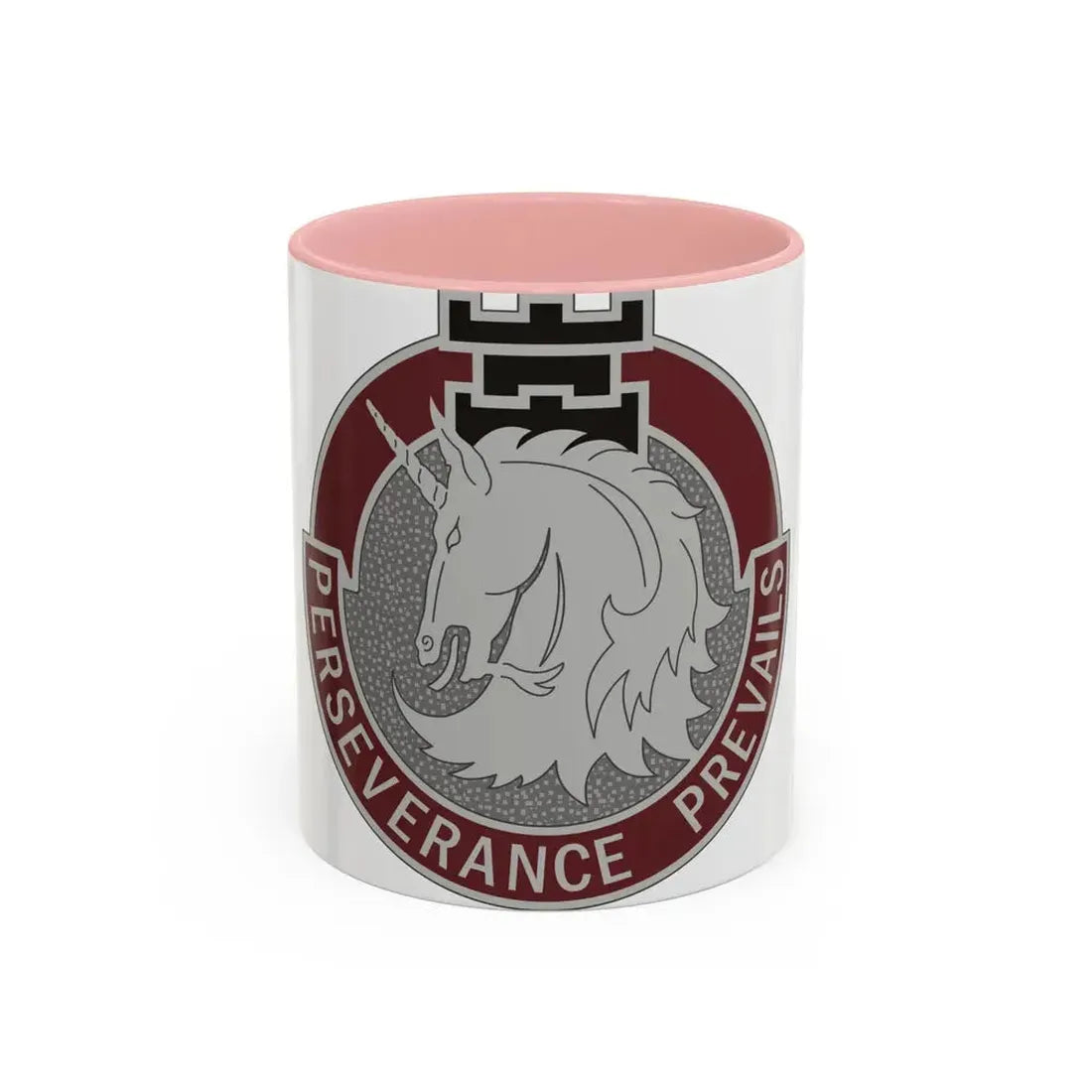 49 Medical Battalion (U.S. Army) Accent Coffee Mug 11oz Pink - Go Mug Yourself