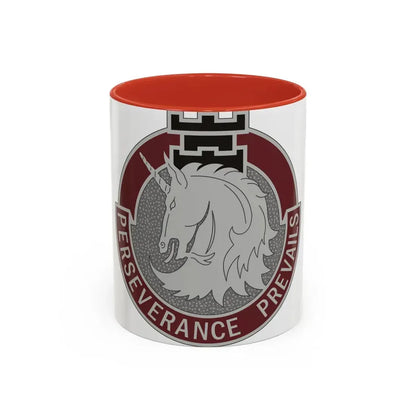 49 Medical Battalion (U.S. Army) Accent Coffee Mug 11oz Red - Go Mug Yourself