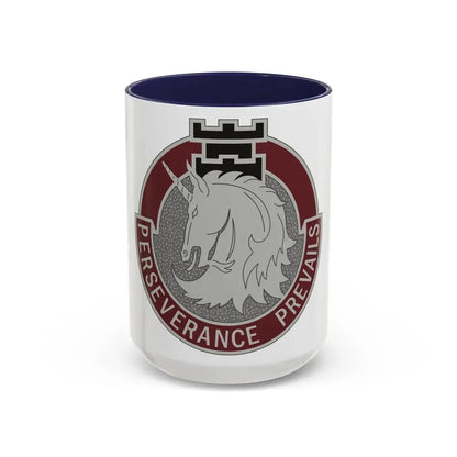 49 Medical Battalion (U.S. Army) Accent Coffee Mug 15oz Navy - Go Mug Yourself