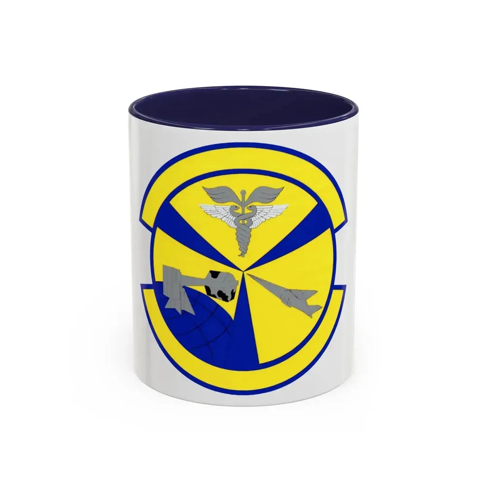 49 Operational Medical Readiness Squadron AETC (U.S. Air Force) Accent Coffee Mug 11oz Navy - Go Mug Yourself