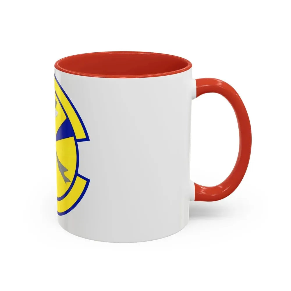 49 Operational Medical Readiness Squadron AETC (U.S. Air Force) Accent Coffee Mug - Go Mug Yourself