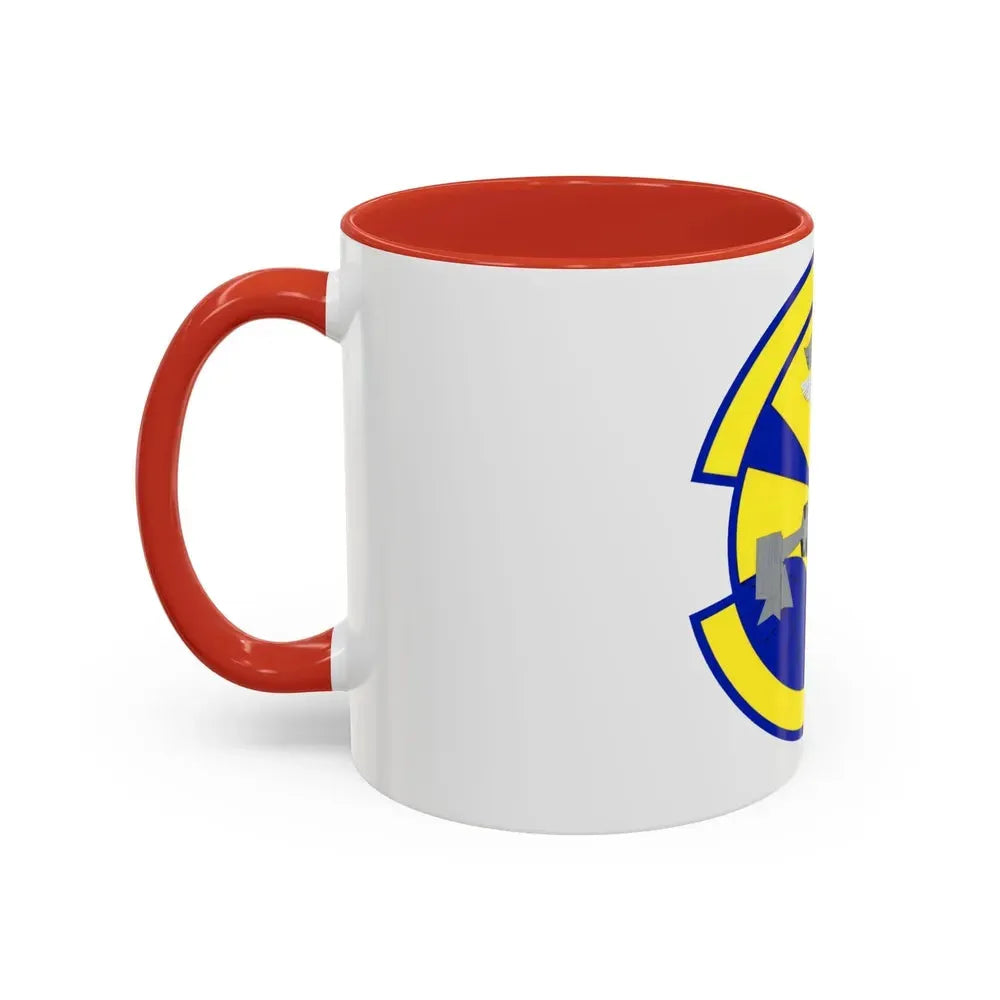 49 Operational Medical Readiness Squadron AETC (U.S. Air Force) Accent Coffee Mug - Go Mug Yourself