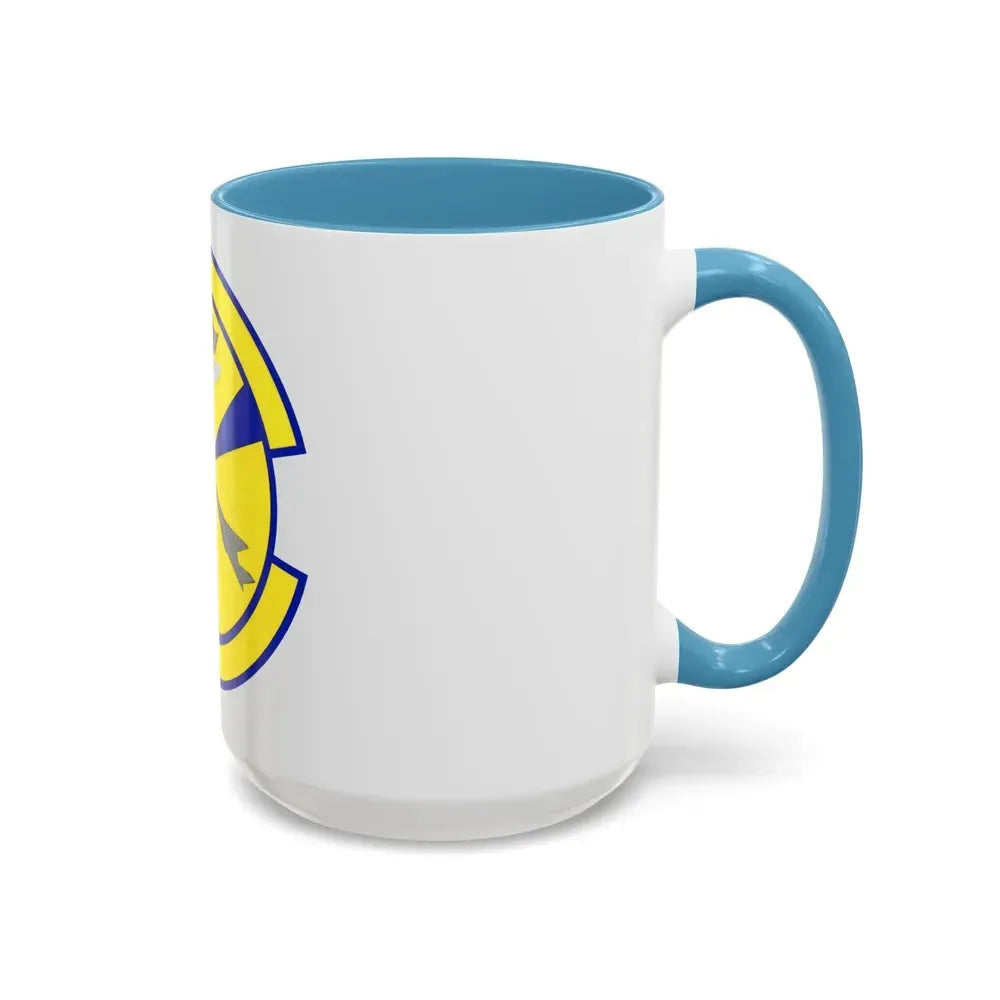 49 Operational Medical Readiness Squadron AETC (U.S. Air Force) Accent Coffee Mug - Go Mug Yourself