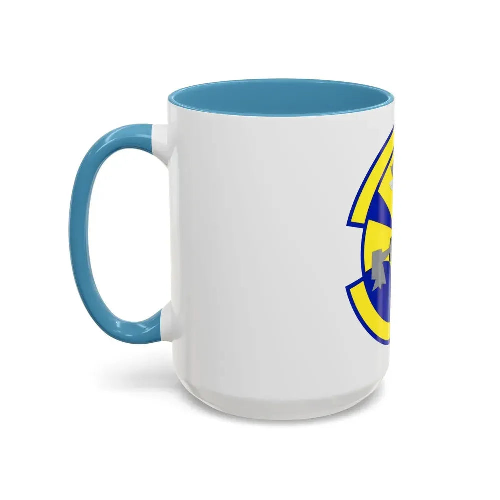 49 Operational Medical Readiness Squadron AETC (U.S. Air Force) Accent Coffee Mug - Go Mug Yourself