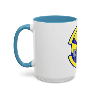 49 Operational Medical Readiness Squadron AETC (U.S. Air Force) Accent Coffee Mug - Go Mug Yourself