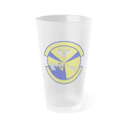 49 Operational Medical Readiness Squadron AETC (U.S. Air Force) Frosted Pint Glass 16oz 16oz Frosted - Go Mug Yourself