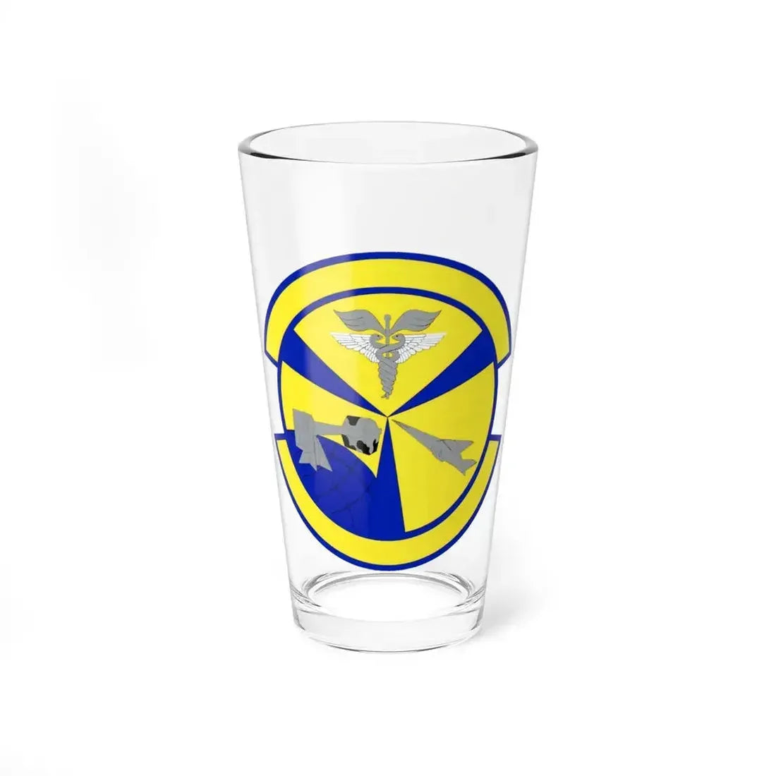 49 Operational Medical Readiness Squadron AETC (U.S. Air Force) Pint Glass 16oz - Go Mug Yourself