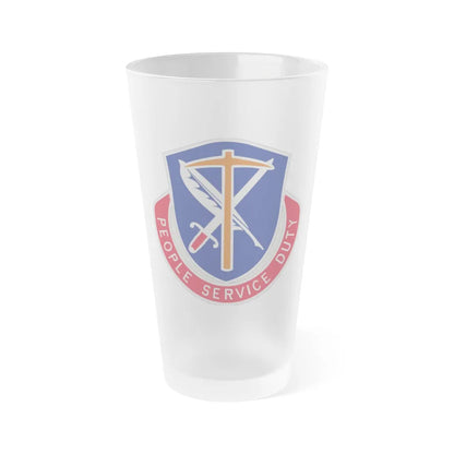 49 Personnel Services Battalion (U.S. Army) Frosted Pint Glass 16oz-Go Mug Yourself