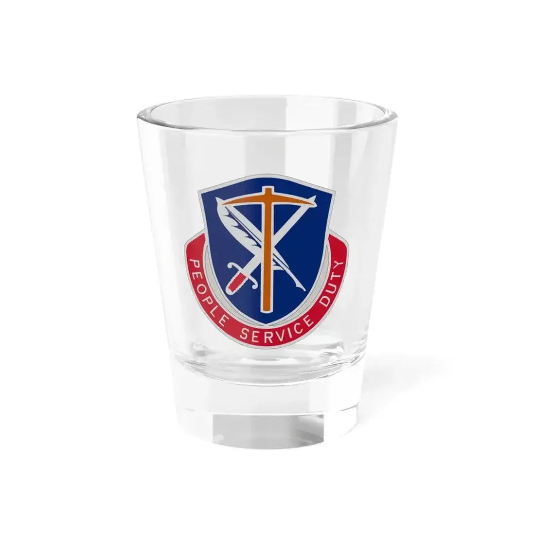 49 Personnel Services Battalion (U.S. Army) Shot Glass 1.5oz 1.5oz - Go Mug Yourself