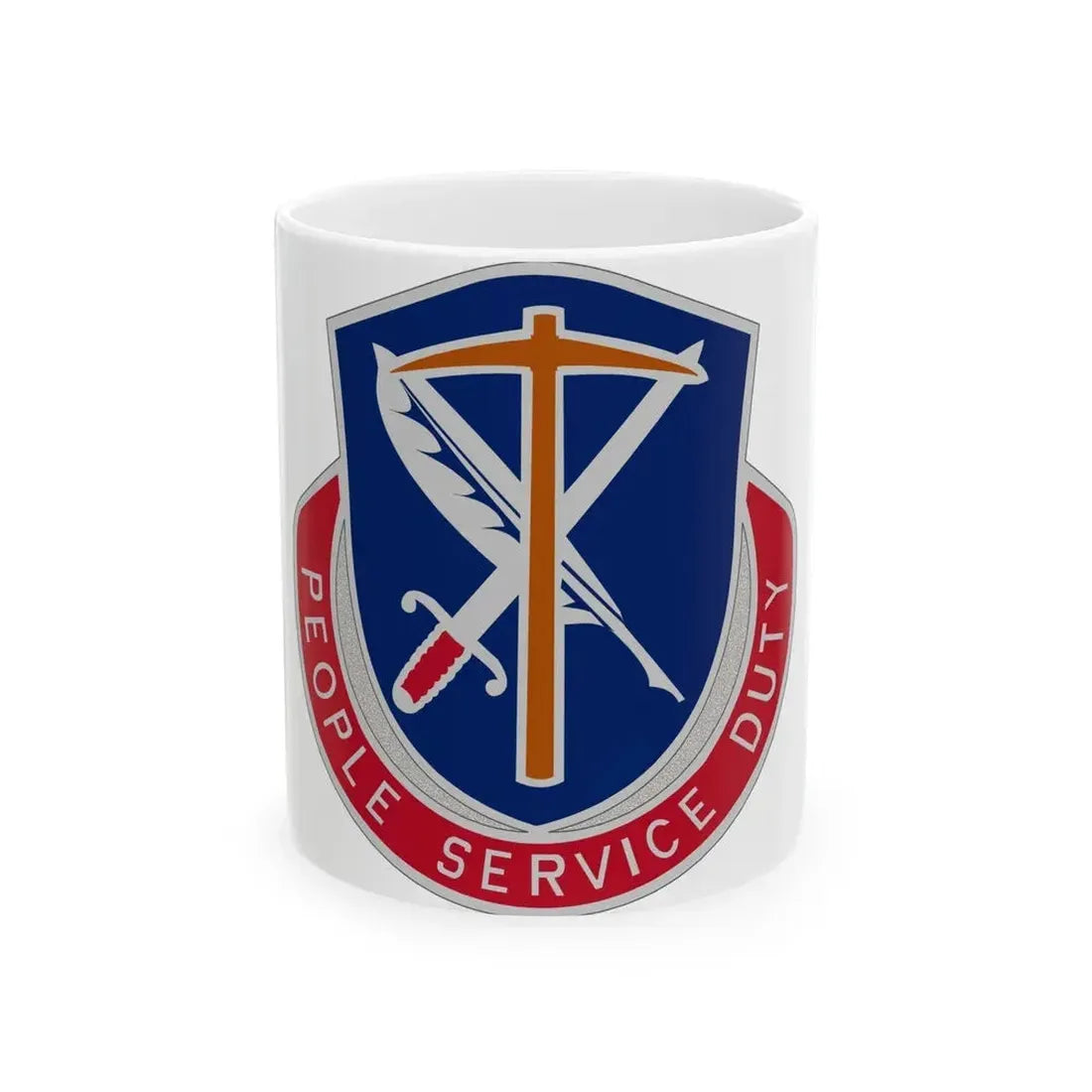 49 Personnel Services Battalion (U.S. Army) White Coffee Mug 11oz - Go Mug Yourself
