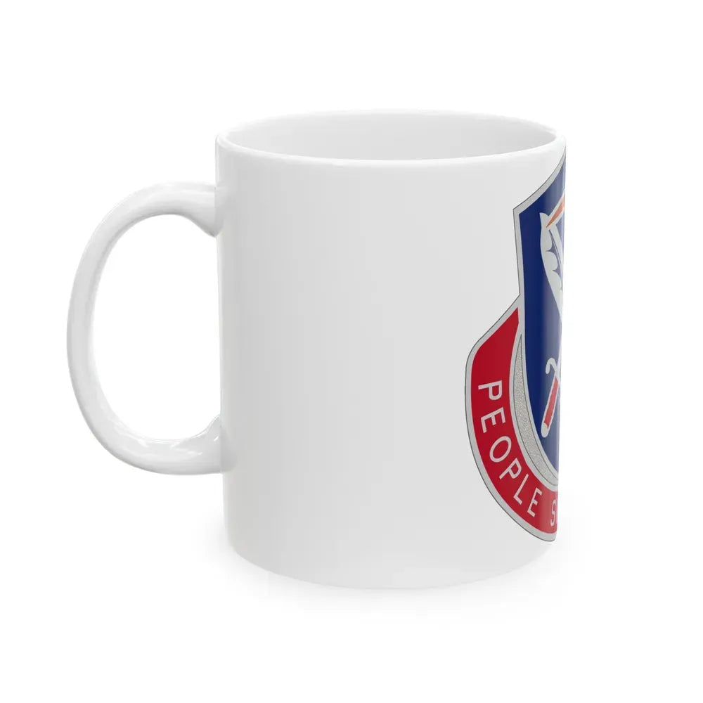 49 Personnel Services Battalion (U.S. Army) White Coffee Mug - Go Mug Yourself